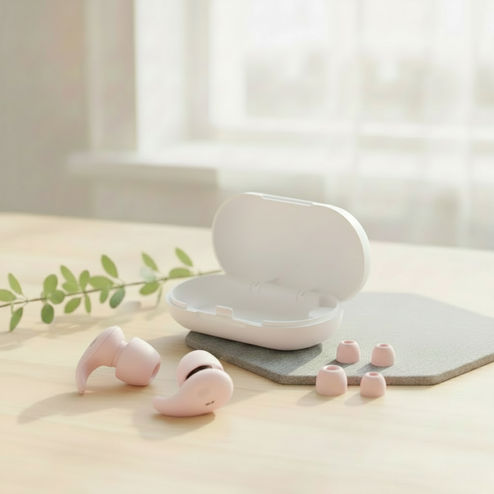 Auralis™ SoundFlow Pro | Reusable Noise-Filtering Earplugs for Sleep, Focus & Travel